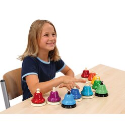 Gestimmte Schlag-Glocken, diatonisch, 10 St�ck, ab 3 Jahre