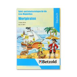 Wortpiraten, Spiel- und Arbeitseinlagen f�r die Lese-Magnetbox, 5-8 Jahre