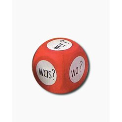 Blanko-Riesenw�rfel 15 cm, rot