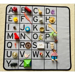 ABC-Teppich mit Gegenst�nden, BM 333