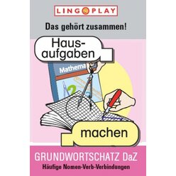 Grundwortschatz DaZ - Das geh�rt zusammen!, Kartenspiel, ab 7 Jahre