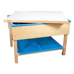 Abdeckung f�r den Sand-Wassertisch