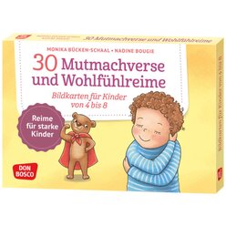 30 Mutmachverse und Wohlf�hlreime, Bildkarten, 4-8 Jahre