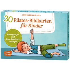 30 Pilates-Bildkarten f�r Kinder, 4-10 Jahre
