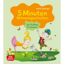 5 Minuten Mitmachgeschichten f�r Fr�hling und Sommer, Buch, ab 3 Jahre