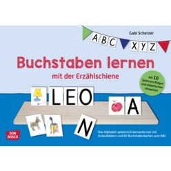 Buchstaben lernen mit der Erz�hlschiene, Heft, ab 4 Jahre