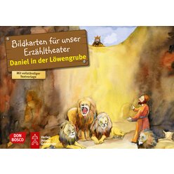 Kamishibai Bildkartenset - Daniel in der L�wengrube, 3-8 Jahre