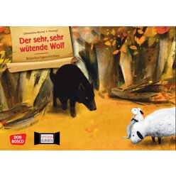 Der sehr, sehr w�tende Wolf. Kamishibai Bildkartenset, ab 4 Jahre