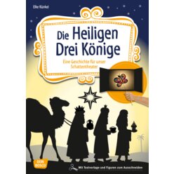 Das Schattentheater - Die Heiligen Drei K�nige, Heft, ab 4 Jahre