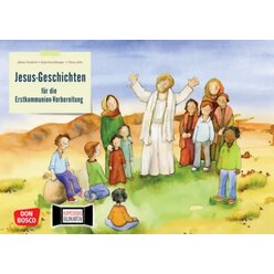 Jesus-Geschichten f�r die Erstkommunion-Vorbereitung. Kamishibai Bildkartenset, 8-10 Jahre