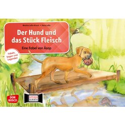 Kamishibai Bildkartenset - Der Hund und das St�ck Fleisch. Eine Fabel von �sop, 5-11 Jahre