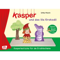 Kasper und das lila Krokodil, Spielfiguren f�r die Erz�hlschiene, ab 2 Jahre
