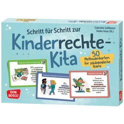 Schritt f�r Schritt zur Kinderrechte-Kita, Kartensatz, 1-10 Jahre