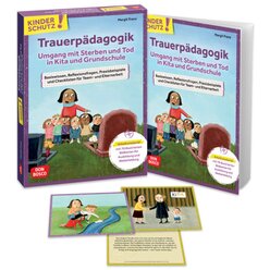 Kinderschutz: Trauerp�dagogik, Paket mit Buch und Bildkarten