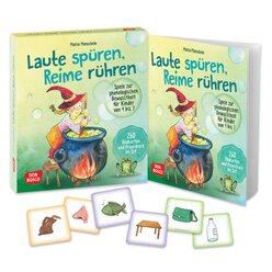 Laute sp�ren, Reime r�hren. Paket mit Praxisbuch und Bildkarten, 4-7 Jahre