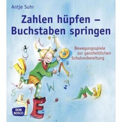 Zahlen h�pfen - Buchstaben springen, Taschenbuch, 3-8 Jahre