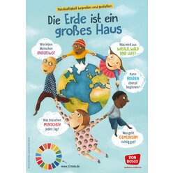 Die Erde ist ein gro�es Haus, DIN A1 Plakat