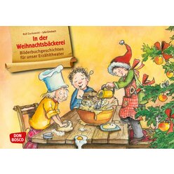 Kamishibai Bildkartenset - In der Weihnachtsb�ckerei, ab 3 Jahre