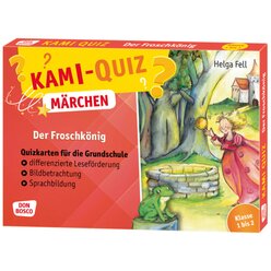 Kami-Quiz M�rchen: Der Froschk�nig, Quizkarten, 6-8 Jahre