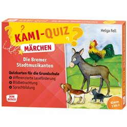 Kami-Quiz M�rchen: Die Bremer Stadtmusikanten, Quizkarten, 6-8 Jahre