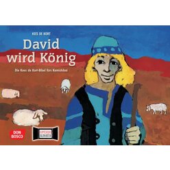 Kamishibai Bildkartenset - David wird K�nig, ab 4 Jahre
