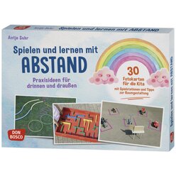 Spielen und lernen mit Abstand � Praxisideen f�r drinnen und drau�en, 2-6 Jahre