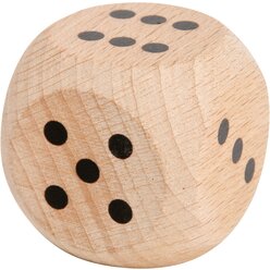 Augenw�rfel aus Holz 38 mm