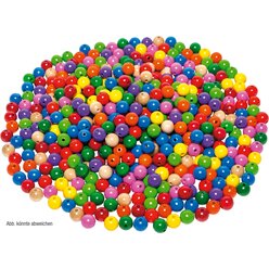 Holzrundperlen 16 mm, ab 3 Jahre