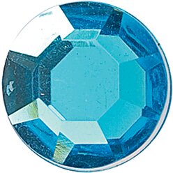 Juwelensteine Aquamarinblau 25 St�ck � 35 mm, ab 2 Jahre