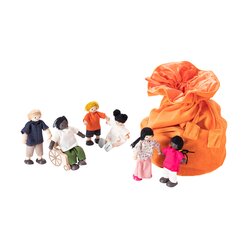 Meine Familie, Geschichtens�ckchen mit 6 Biegepuppen