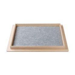 Projekttablett mit Filz, 50c36x3,8 cm