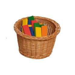 Spiel- u. Sortierkorb rund gro� � 39 x 22 cm