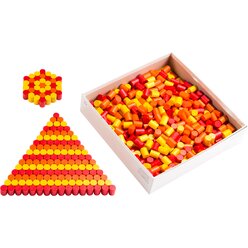 Walzenstecker Sonne, ca. 555 St�ck, � 18 mm, ab 3 Jahre