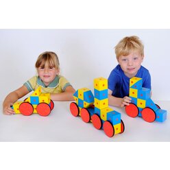 3D Magnetbl�cke Set - 40 St�ck, ab 3 Jahre