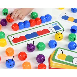 Farbsequenzierungs-K�fer, ab 3 Jahre, komplett in Englisch