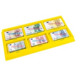 Euro-Geld-Box mit 600 Scheinen, ab 4 Jahre