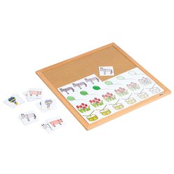 Farbschattierungen, Sortierspiel, ab 3 Jahre