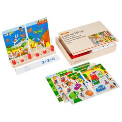 Finde und z�hle auf, Lernspiel, ab 4 Jahre