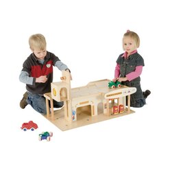 Garage aus Holz gro�, ab 3 Jahre