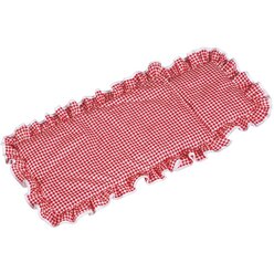 Pillow and blanket, red