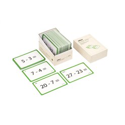 Lernkarten Subtraktion, ab 6 Jahre