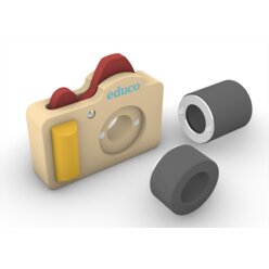 Educo Fotokamera aus Holz - neue Version