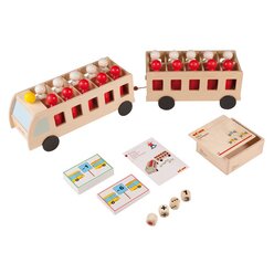 Rechen-Bus mit Anh�nger maxi, Lernspiel, ab 4 Jahre
