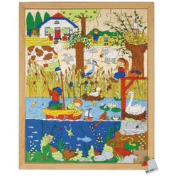 Puzzle dr�ber und drunter - der See, ab 5 Jahre