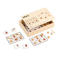 F�hl-Bingo, Formenspiel, ab 5 Jahre