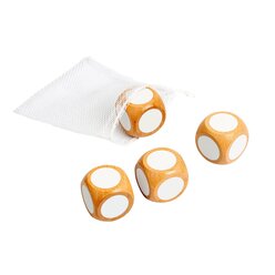 W�rfel beschreibbar (4 St�ck, Kantenl�nge 5cm)