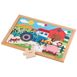 Mathe-Puzzles Zahlengef�hl: Mengen bis 6, Holzpuzzle, ab 3 Jahre