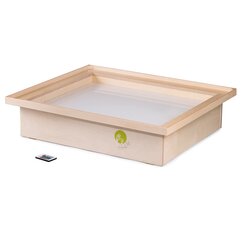 Leuchtsandkasten mit Ablagerahmen und Fernbedienung