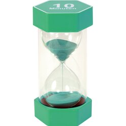 Mega Sanduhr 10 Minuten gr�n, 16 cm hoch