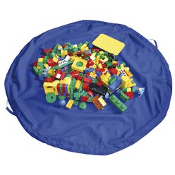 Aufr�umsack/Spieldecke blau